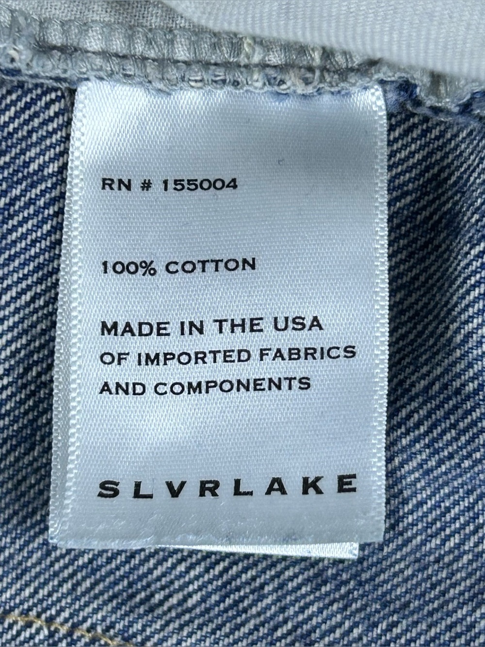 SLVRLAKE Sophie High Rise Straight Leg Jeans Size 28 Blue Denim Luxury USA - Picture 13 of 14